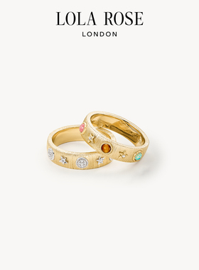 Lola Rose罗拉玫瑰秋冬新品日心说系列戒指女情人节礼