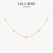 Lola Rose罗拉玫瑰日心说项链女新款 珍珠串珠轻奢小众情人节礼物
