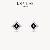 Lola 轻奢小众情人节礼物 时尚 Rose罗拉玫瑰闪星耳钉耳饰女款 爆款