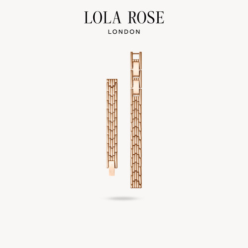 小金表LolaRose钢表带
