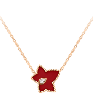 Lola Rose罗拉玫瑰常青藤红色项链女款本命年时尚轻奢生日礼物