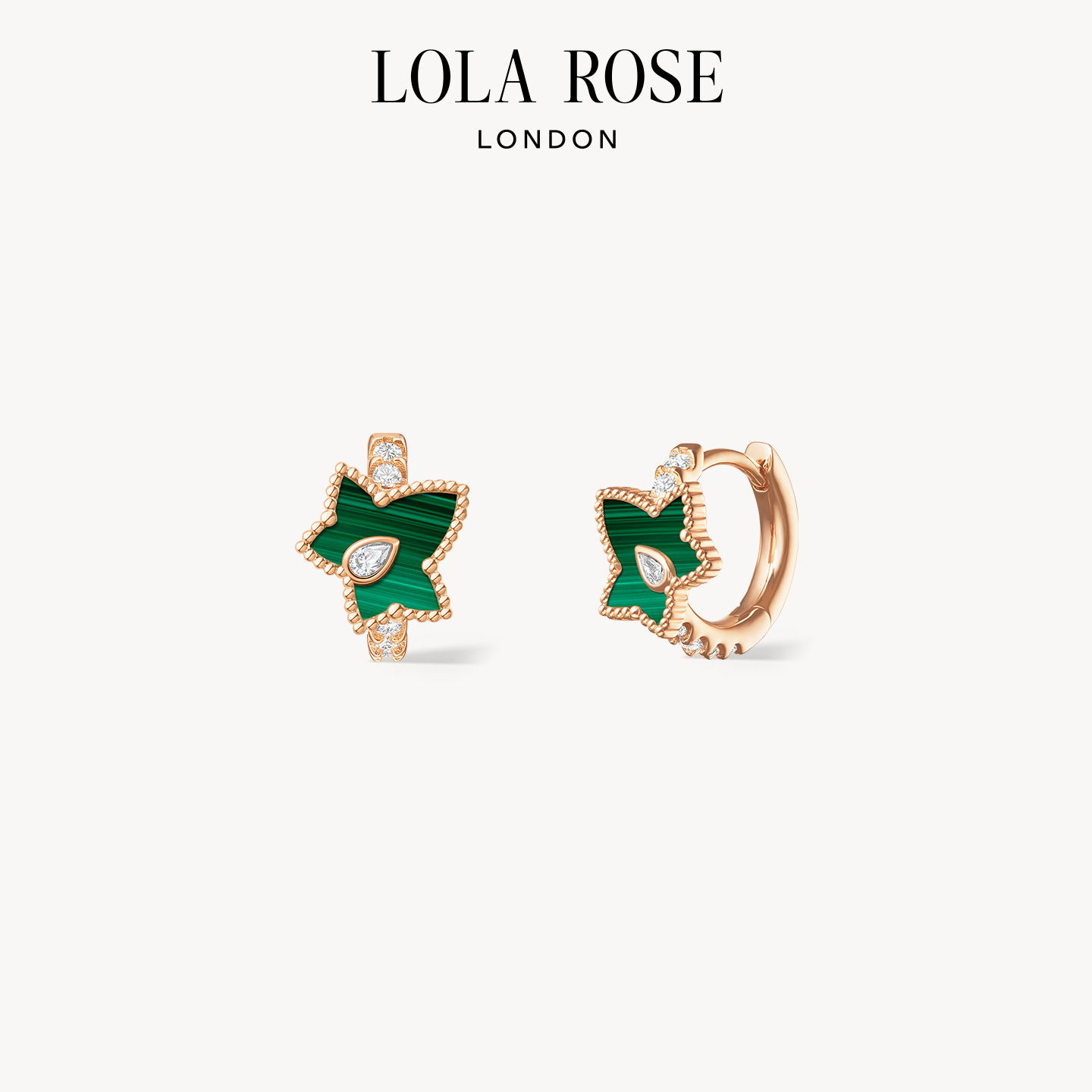 [新品上市]Lola Rose罗拉玫瑰常青藤耳饰女款常青藤轻奢小众礼物