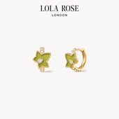 Lola AHALOLO合作联名款 Rose罗拉玫瑰常青藤耳饰耳环小众时尚