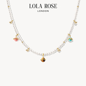 Lola Rose罗拉玫瑰日心说珍珠项链女款 高级轻奢小众情人节礼物