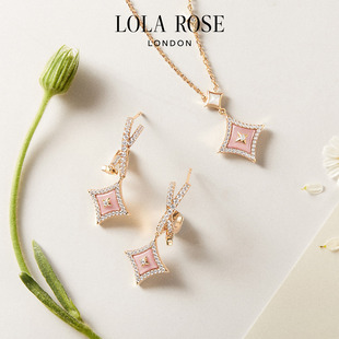 Lola Rose罗拉玫瑰闪星项链女锁骨链高级小众生日礼物