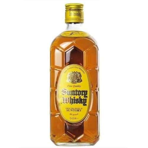 三得利角瓶威士忌700ml*1瓶日本进口调和型洋酒