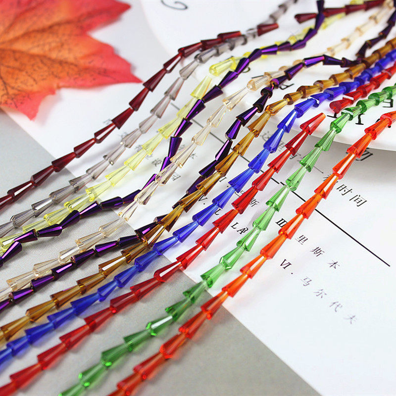 diy水晶玻璃手工耳饰品散珠