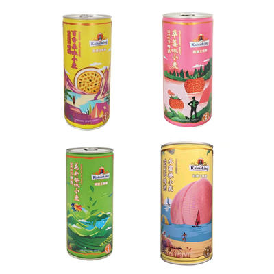 凯撒王啤酒1L*9罐-草莓/水蜜桃/百香果/龙井茶果味精酿啤酒JD包邮