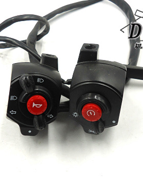 适用幼兽C50/C70改装手把开关把套 CUB110幼兽嘉陵CoCo把座手把胶