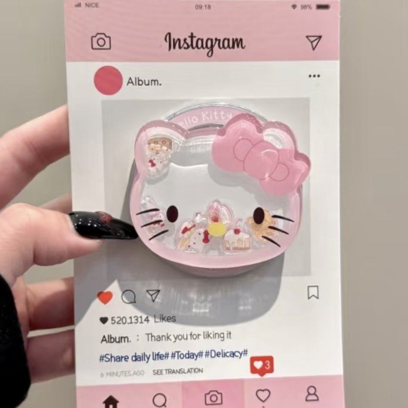 粉蝴蝶结KT摇摇乐磁吸支架适用MagSafe手机强力吸附桌面懒人支架,3C数码配件,手机支架/手机座,淘宝优惠券,粉丝福利购,淘宝优惠卷