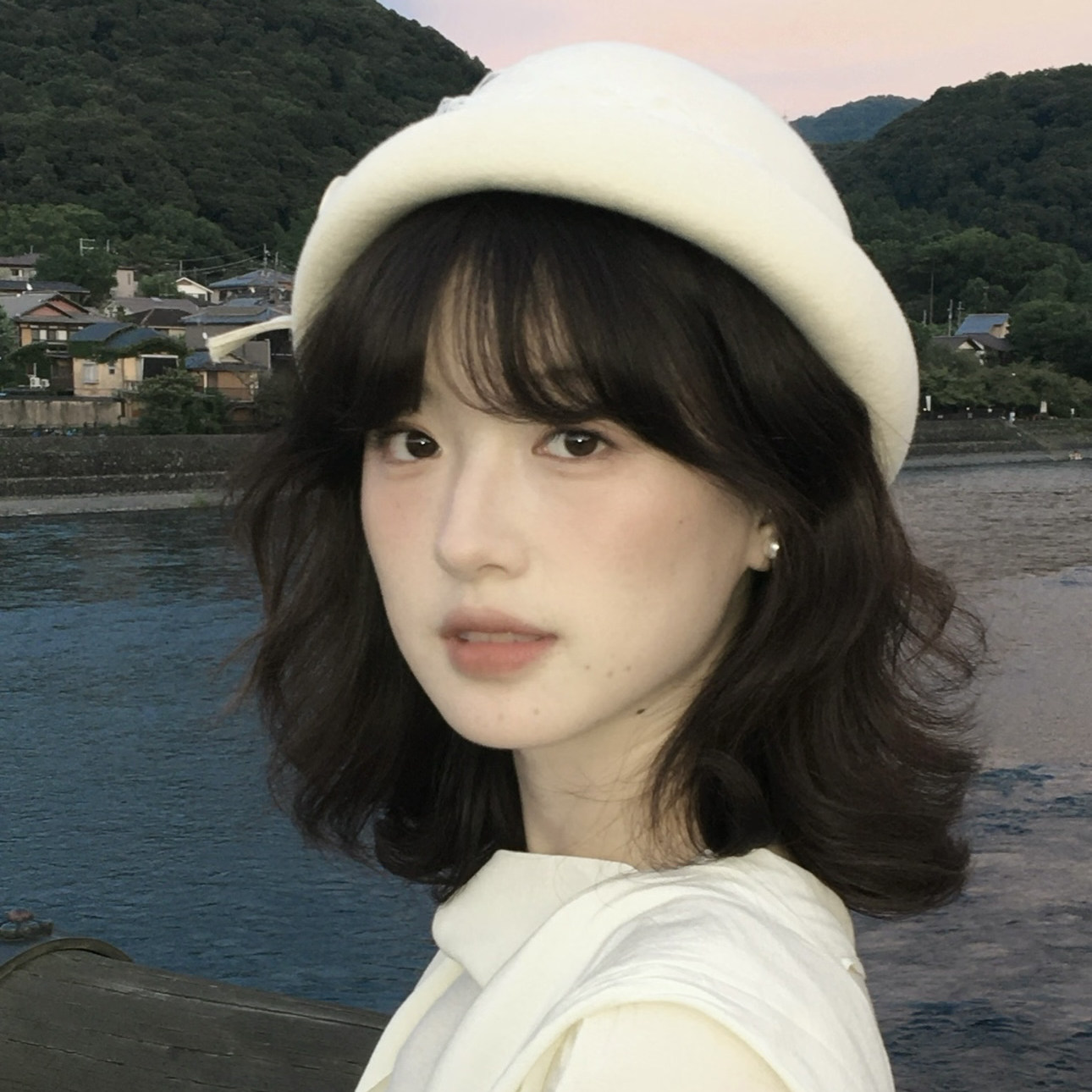 法式赫本风白色卷边蝴蝶结圆顶羊毛呢礼帽女2025冬新款复古渔夫帽,服饰配件/皮带/帽子/围巾,帽子,淘宝优惠券,粉丝福利购,淘宝优惠卷