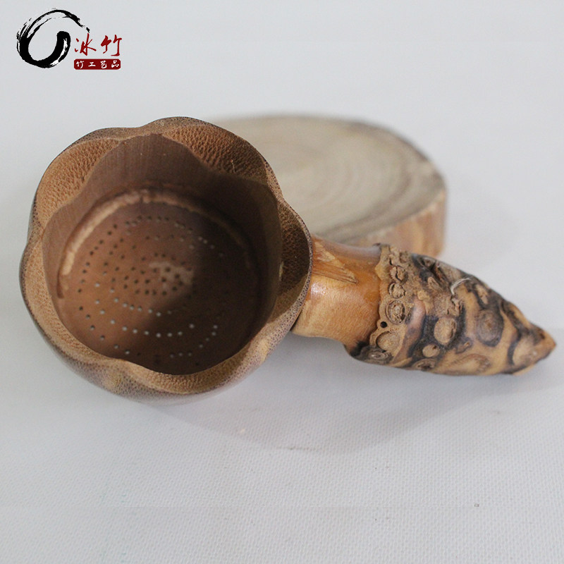 冰竹   竹制茶漏老竹根复古茶漏竹孔茶叶过滤器具网滤茶具配件在类目 餐饮具, 茶具, 茶道/零配中 - 来自Buy2taobao.com提供专业的淘宝代购服务