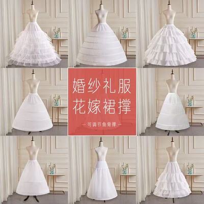 婚纱礼服裙撑带拉链款花嫁洛丽塔