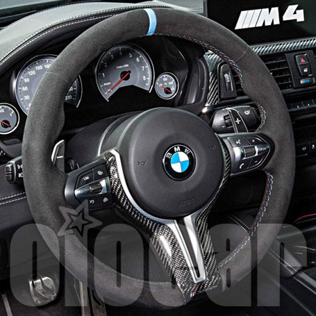 宝马F80 M3/F82 F83 M4 原厂M Performance高性能版三色线方向盘