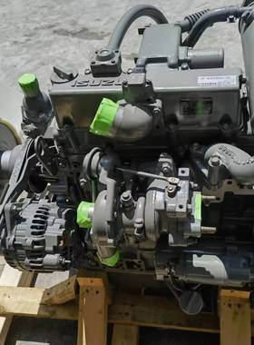 三一SY75五十铃4LE2发动机总成SK75-8住友SH75动力缸体曲轴优质