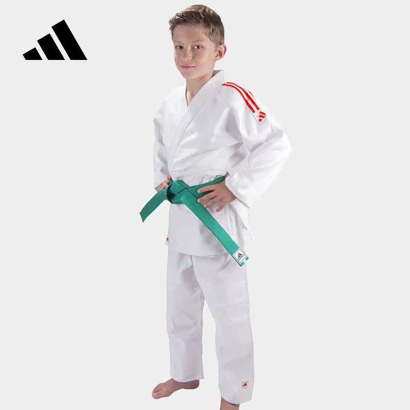 adidas训练比赛授权正品柔道服