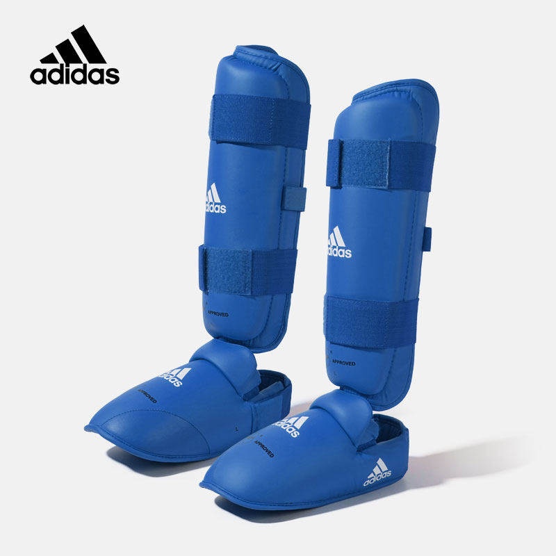 adidas空手道护腿胫WKF认证