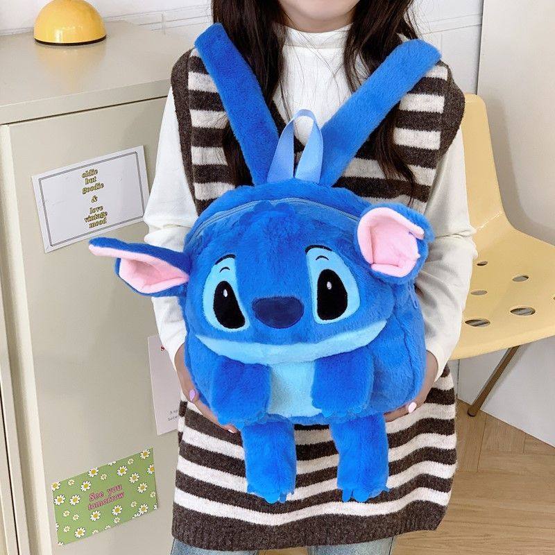 新款毛绒玩具包毛茸茸小玩偶包双肩包可爱史迪仔卡通女生儿童背包,箱包皮具/热销女包/男包,双肩背包,淘宝优惠券,粉丝福利购,淘宝优惠卷