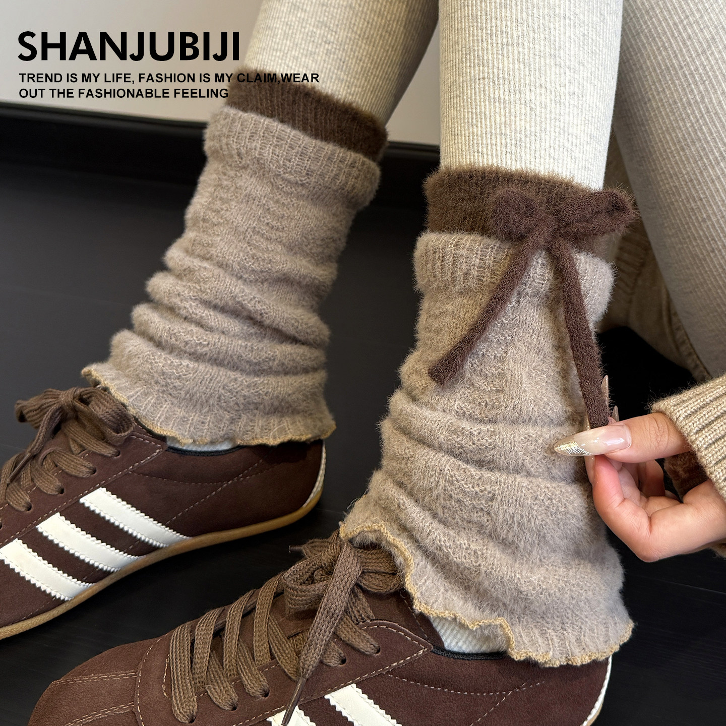 袜套堆堆袜女加厚保暖小腿袜腿套