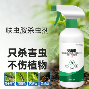 呋虫胺杀虫剂喷雾植物月季 多肉兰花蚜虫蚂蚁小黑飞蟑螂杀虫喷射剂