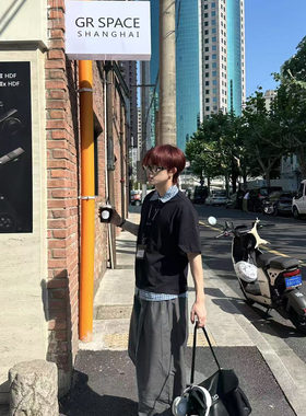 ACME MAN2025新款中高腰miu系阔腿西裤休闲百搭潮垂感设计长裤