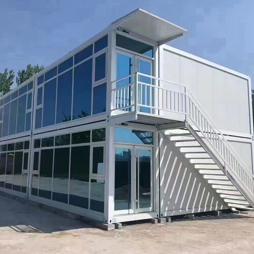 移动集装箱房办公箱房工地住人临时建筑拼装打包箱房快装快装房