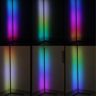 rgb网红落地灯 爆品落地灯客厅灯卧室跑马灯氛围灯tiktok爆款