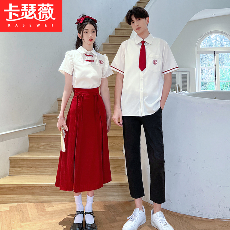 国风汉元素夏季高中学生演出