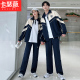 三件套套装 校服英伦风学院风初中高中生小学生班服情侣装 2025秋季