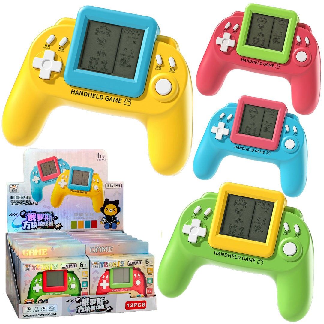 新款俄罗斯方块掌上游戏机仿真男孩礼物儿童益智玩具女幼儿园礼物