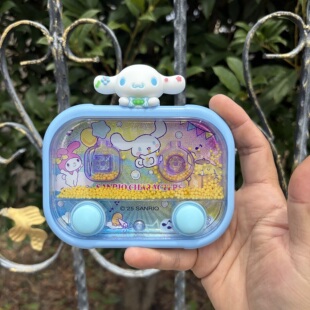 爆款三丽库洛米魔珠水机亲子手掌游戏机手眼协调大耳狗儿童玩具女