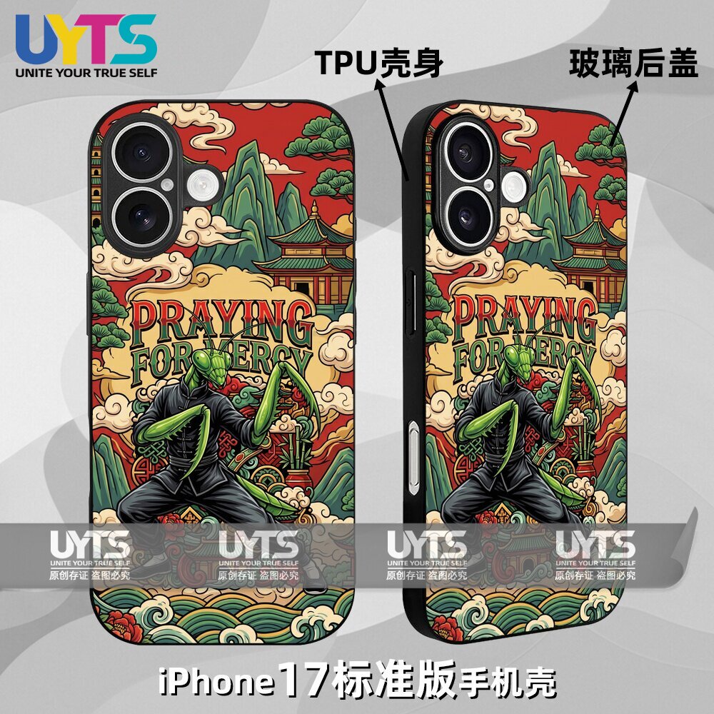螳螂拳中国功夫形意拳中华武术武当八卦iPhone17苹果UYTS手机壳