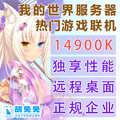 我的世界服务器MC服务器14900K独立IP幻兽帕鲁开服远程VPS云服务