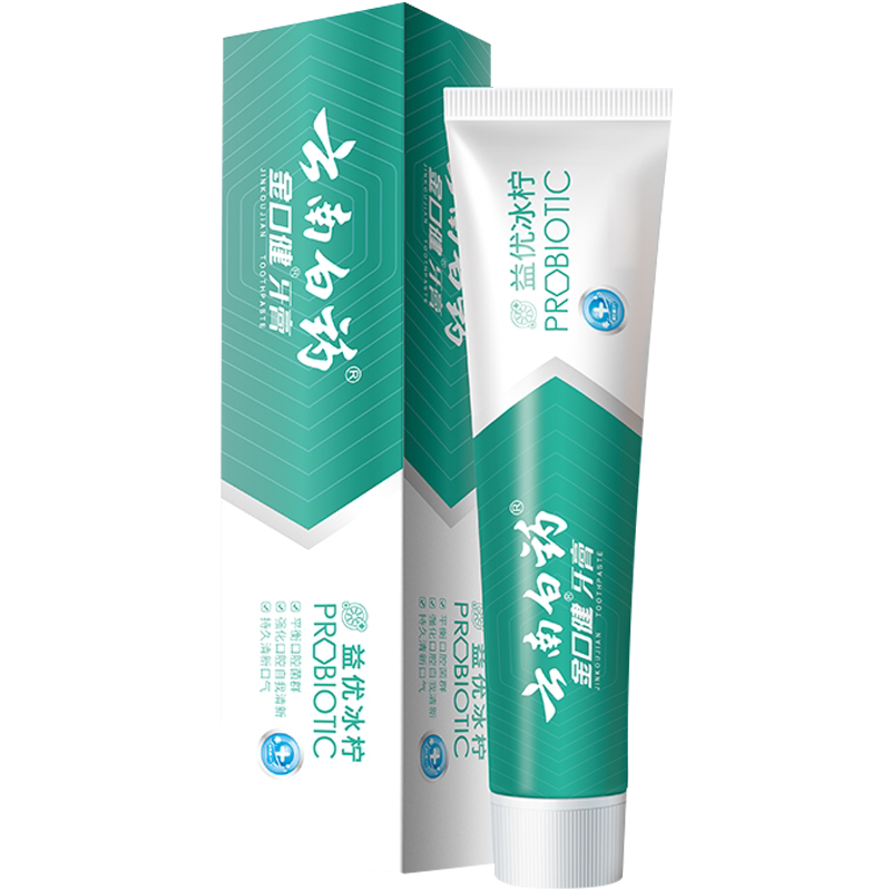 云南白药牙膏益优冰柠薄荷