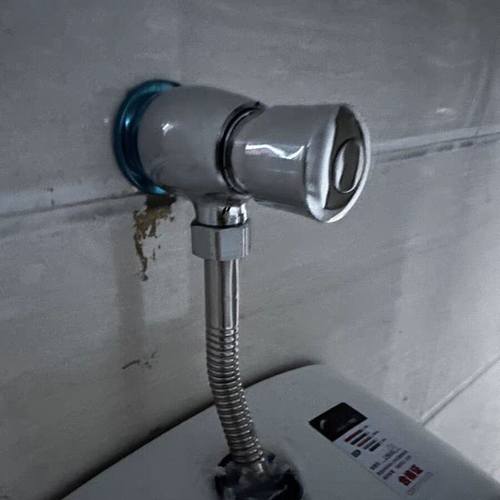 全铜小便池冲洗阀延时开关阀门家用冲水阀厕所小便器手按式小便.