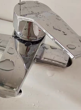 混水阀双孔洗脸盆雅思卫生间家用水龙头菜盆冷热台盆二联面盆.