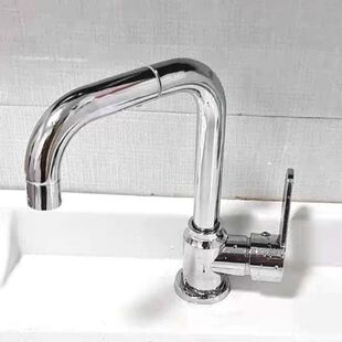 面盆龙头二合一过滤咀铜芯冷热水不锈钢卫浴旋转家用陶瓷水龙头.