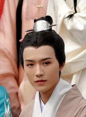 古风头冠演出公子男士发簪