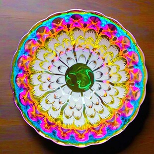 七彩孔雀杯茶盏窑变陶瓷主人杯单杯家用功夫个人专用茶具大号茶杯