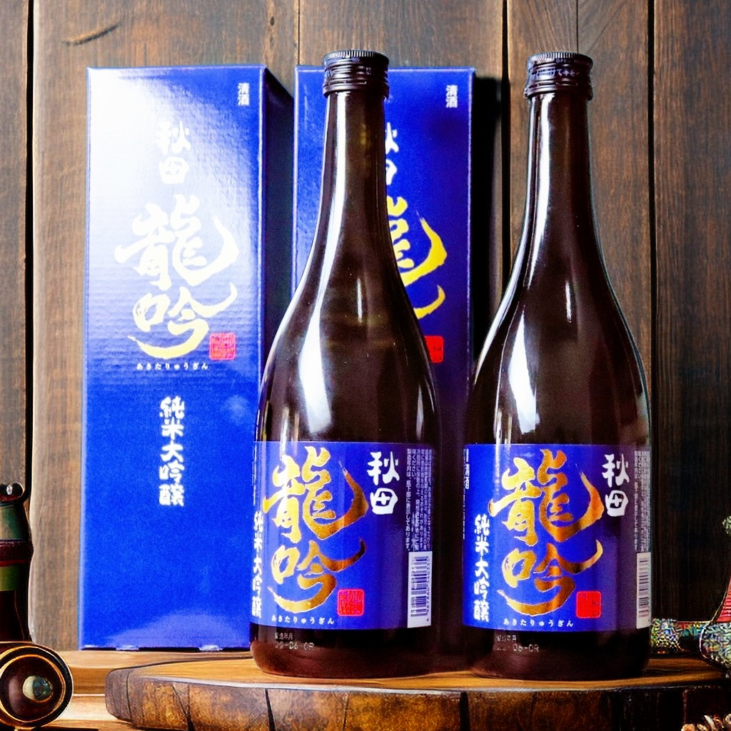 秋田龙吟纯米大吟酿清酒发酵酒洋酒礼盒日本进口酒洋酒日料店酒