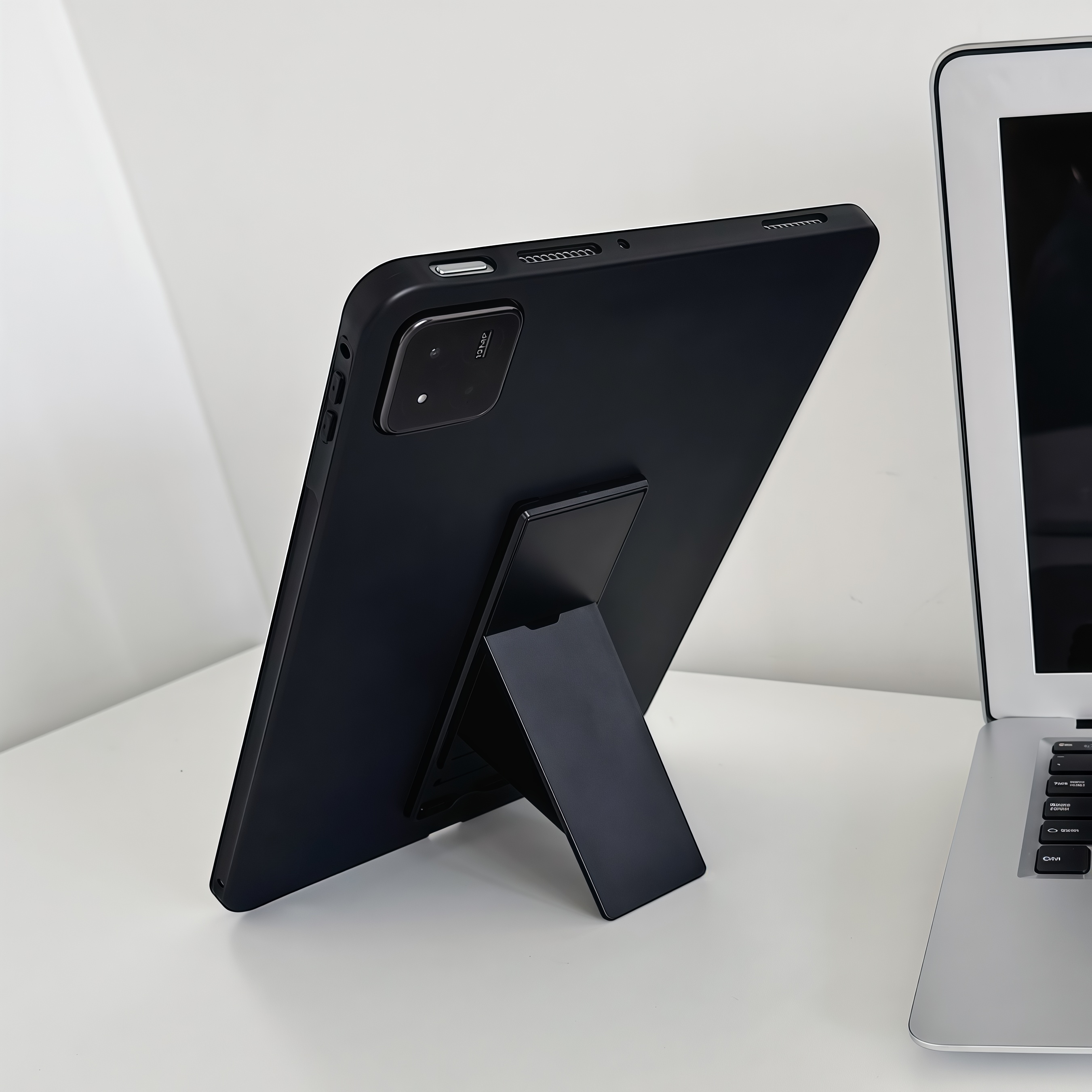 适用联想小新Pad Plus支架横竖y700支撑外壳TB335FC黑色小新PROGT11.1寸平板电脑小新Pad11寸 2025款保护壳套