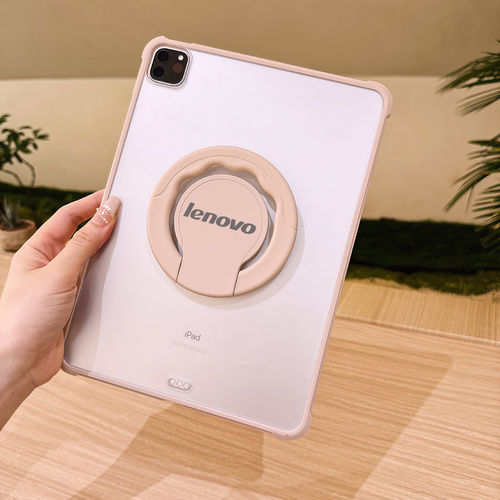 适用联想平板M11保护套11英寸TB330FU亚克力手拎720旋转支架套330xu全包小新Pad2024/2025防摔TB335FC后盖壳