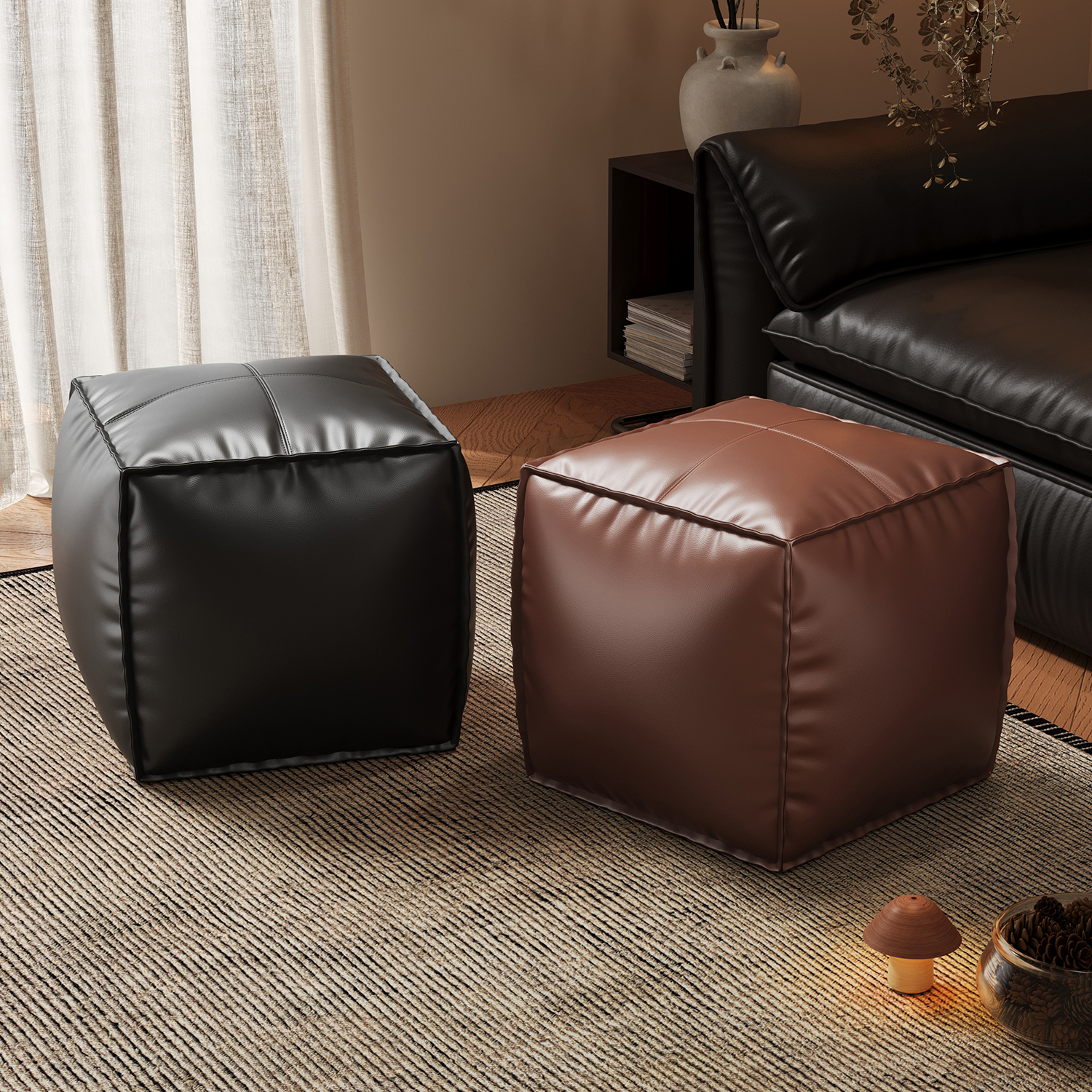 皮墩子套闲置旧衣服收纳袋