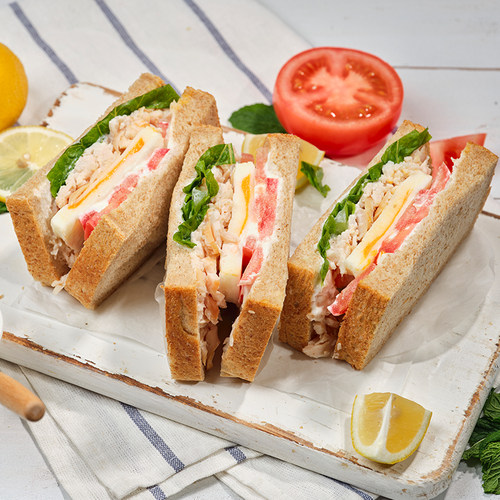 【到店兑换】电子券 85度c 柠檬汁鸡肉三明治面包 2份 代金兑换券