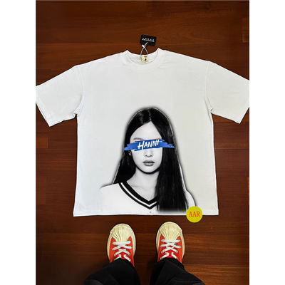 团 NewJeans MINJI HANNI DANIELLE HAERIN HYEIN 原创短袖Tt恤