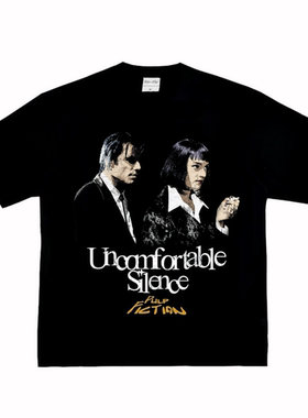 Pulp Fiction 低俗小说 经典文艺电影复古VTG小众街头长短袖T恤潮
