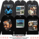 Lamar tee 功夫肯尼DAMN嘻哈美式 Kendrick 说唱复古纯棉长袖 T恤男
