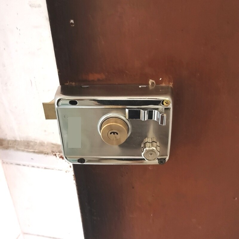 外壳大门套装加厚室内房门外装家用木门锁通用型整套房门锁铁门锁图片