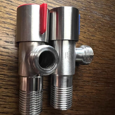止水阀304一进二出龙头进水管不锈钢4分阀门开关家用止分水阀三通