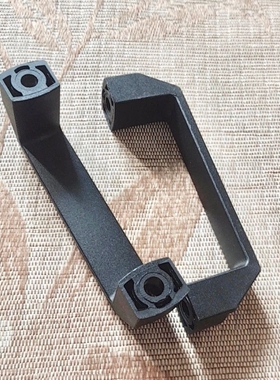 加厚黑色电箱柜拉手提手门把手LS522尼龙拉手工具箱抽屉工业设备